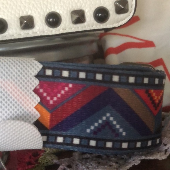 NWT MERSI Studded Vegan Faux Leather Crossbody w/ 2 Straps - Picture 6 of 10